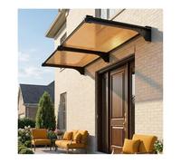HOFUNTRE Tenda Policarbonato, Pannelli Spessi a Doppio Strato, Design Salvaspazio, Utilizzo Versatile, Ideale per Porte, Finestre, Negozi e Uffici in Tutto il Mondo(40cm/15.7in*380cm/149.6in)