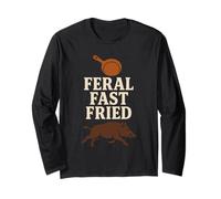 Hog Hunting Wild Hog Patrol Pride - Controllo Cinghiale di Maiale Selvatico Maglia a Manica