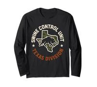 Hog Hunting Wild Hog Patrol Pride - Controllo Cinghiale di Maiale Selvatico Maglia a Manica