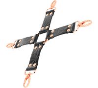 Hog tie in pelle vegan begme black edition