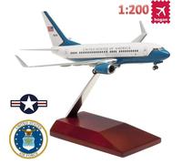 Hogan 1/200 LI10154GRMU Boeing 737-700 US Air Force (USAF) 50932 con supporto...