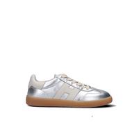 HOGAN COOL Sneaker donna argento in pelle 37