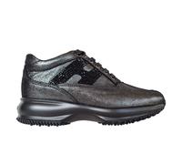 Hogan scarpe sneaker donna Interactive h strass HXW00N02010Q8NB999 nero