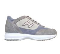 Hogan scarpe uomo sneaker interactive bimateriale HXM00N0Q101NE3739P grigio