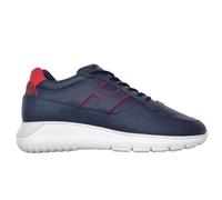 Hogan scarpe uomo sneaker interactive3 in pelle HXM3710AM24S9C301J blu