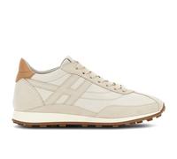 Hogan Sneakers da Donna Athletic in Suede e Tessuto Color Avorio - HXW6990GA22 UIT0CA9 36½