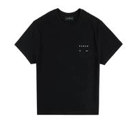 Hogan - T-shirt girocollo in jersey di cotone - - Tops - Donna - Nero - M