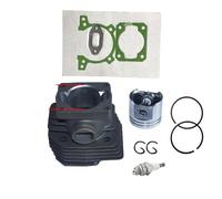 Hogen liwei Store Kit Cilindro pistone da 35 mm, 38 mm e 40 mm Compatibile con decespugliatore Stihl FS160 FS220 FS280 FS 160 220 280, Parti per decespugliatore e tagliabordi.(38mm FS220)
