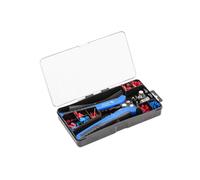 Högert Technik Pinza spelafili HT1P230 – automatica con set 200 connettori in confezione plastica