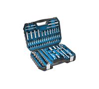 Högert Technik - Cassetta Attrezzi, Set Attrezzi, Valigetta Attrezzi, Kit Utensili, Kit Attrezzi, Chiavi a Bussola, Punte e Accessori, Cr-V, Meccanismo a Cricchetto con 72 Denti - HT1R426, 95 Pezzi