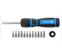 Hogert Technik Kit cacciavite HT1S215 25mm Acciaio per utensili