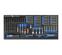 Hogert Technik HT7G150 Set, Inserto-Cacciavite (punte)