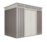 Hoggar - Casetta in metallo Nykop 3,02 m2, garanzia 10 anni, 142x213x184cm