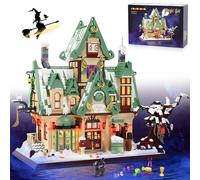 HOGOKIDS Casa Bar Magica con LED - Architettura Magica in Mini Blocchi da 3,6 mm per Decorazione di Casa/Ufficio, Regalo di Compleanno per Adulti e Bambini dai 10 Anni in Su (2479 Pezzi)