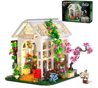 HOGOKIDS Kit casa di fiori con LED, serra, menta, piante e animali, giocattolo creativo STEM, regalo di compleanno per ragazze dai 6 anni