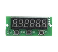 hogtnd 0-999999 Modulo Contatore Digitale Elettronico, Supporta 5V Interruzione di Corrente, Funzione di Memoria, 6 Bit LED Rosso Contatore Elettronico Aggiunta Subtrazione con Memoria