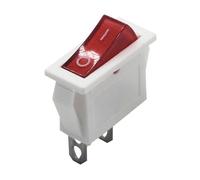 hogtnd Alimentatore 16A 250V Interruttore a bilanciere LED per sistemi audio e interruttori a bilanciere illuminati