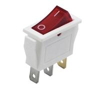 hogtnd Alimentatore 16A 250V Interruttore a bilanciere LED per sistemi audio e interruttori a bilanciere illuminati