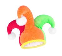 hogtnd Cappello da clown multicolore, costume da giullare, Color OS