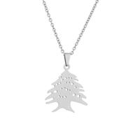 hogtnd Collana accattivante con emblemi libanesi, collana con ciondolo con emblemi libanesi accessori per gli amanti dei viaggi e gli appassionati della cultura, ciondolo con ciondolo del patrimonio