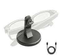 hogtnd Moderno Punto di Ricarica Liscio per Smart Glasses 60W Rapido Antiscivolo Base Silicone Fast Point per Intelligence Smartglasses