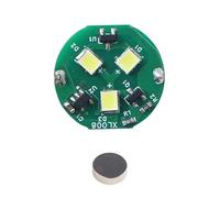 hogtnd Scheda luminosa a LED da 3 V con interruttori magnetici, ideale per appassionati e esigenze di illuminazione individuale, bassa tensione sicura, LED a risparmio energetico