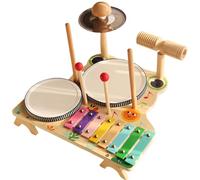 hogtnd Strumenti a percussione in Legno Divertenti e sicuri per Bambini Che esplorano la Musica Attraverso Strumenti Musicali per Bambini sicuri