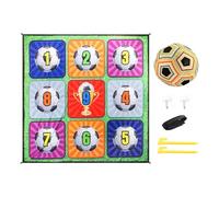 hogtnd Tappetino da Allenamento Portatile da 9 Quadrati per Giochi competitivi educazione Fisica Base Stabile per Allenatore multiobiettivo