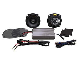 Hogtunes - Altoparlante anteriore da 5,2 cm e amplificatore da 225 Watt con kit R.E.M.I.T. per modelli Harley-Davidson FLH Touring 1998-2013 (225 SG Kit-XL) 225 SG KIT-XL