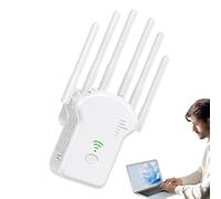 Hogvinnatil Amplificatore di segnale WiFi,Amplificatore di segnale Internet | Ripetitore WiFi con copertura ampia per casa, ufficio, cantina ed esterni