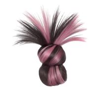 Hogvinnatil Bignone con clip | Pinza per capelli con | Parrucca sintetica con effetto piuma per donne Raccolta veloce Festival Quotidiano Viaggio