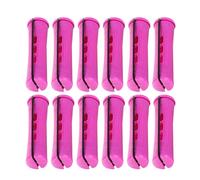 Hogvinnatil Bigodini per capelli senza calore, 12 bigodini per capelli lunghi con elastici | Strumenti senza calore, styler portatile per uso domestico e da viaggio