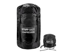 Hogvinnatil Borsa a compressione per zaino, campeggio, sacco a impermeabile, materiale leggero e traspirante, per avventure, Nero, m, descrizione