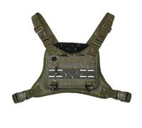 Hogvinnatil Borsa per il petto da uomo, tasca per il torace, fascio di busta, sportivi esterni regolabili, pacchetto da corsa multifunzionale per telefoni, b, Se référer au descriptif,