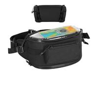 Hogvinnatil Borsa per moto touchscreen, borsa per la navigazione in moto - Touch Screen Oxford Cloth Handlebar Borsa,Custodia organizzatore multifunzionale, busta di finestra trasparente per telefono