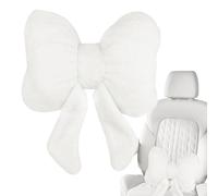 Hogvinnatil cervicale per auto, cervicale con papillon per poggiatesta auto, morbido e, per poggiatesta, universale, per la maggior parte delle auto