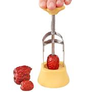 Hogvinnatil Cherry Pip Remover, strumento di rimozione del nucleo di frutta | Date di frutta rossa per rimuovere i gadget da cucina | JuJube Pitter Olive Stoner Strumento di puntura per oliva