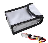 Hogvinnatil Contenitore batteria a prova di fuoco, borsa per la batteria a prova di fuoco,per la protezione della batteria - Scatole di sicurezza resistenti all'usura, organizzatore portatile per il