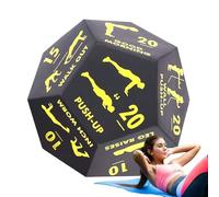 Hogvinnatil Dice D'INGRESSO per Esercizio, Dadi di Esercizio - Set di dadi di Fitness Dice,Strumento di Formazione della Portatile per la di Sport di Viaggio All'aperto a Casa