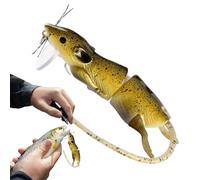 Hogvinnatil Esche da nuoto per la al,Esche per topi multi-articolate per la - da per acqua e salata profondità Esca per polpo serpente principianti di viaggio