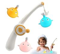 Hogvinnatil Giocattoli da bagno per tutti-piccoli, gioco di giocattoli da bagno da , giocattolo magnetico con canna da , multifunzionale, lucido, gioco con canna magnetica per 2-4 bagni