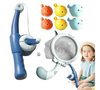 Hogvinnatil Giocattolo da pesca magnetico, giocattolo da pesca per bambini | Giocattolo acquatico per ragazzi a canna da a magnete rotabile | Toddler Outdoor Gioca a bambini educativi per bambini da