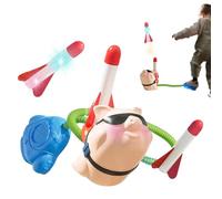 Hogvinnatil Giocattolo di lancio a per, Rocket Stomper per bambini | Rocket Schiuma Pad LAMER con scimmia,Attività all'aperto Saltare Gioco di Sport di Alta volo per Tutto