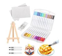 Hogvinnatil Kit da disegno 3D con schiuma - Spugna per pittura 3D con pennello d'acqua - Progetti artistici educativi e divertenti per bambini e ragazze di tutte le età