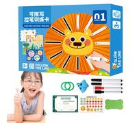 Hogvinnatil Libro di tracciamento di lettere e numeri, raccoglitore di tracciamento prescolare | Lettera Attività prescolari Libro di pratica di scrittura a mano - Tracciamento di apprendimento numero