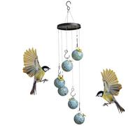 Hogvinnatil Mangiatoie per per esterni, mangiatore di in vetro, sfera d'acqua potabile a prova di perdite, decorazione esterna alimentatori per uccelli per il balcone