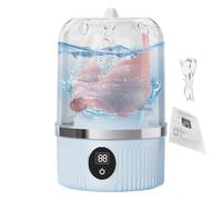 Hogvinnatil Portatile, compatto per biancheria intima, 3 programmi di lavaggio, pulizia rapida e dispositivo ricaricabile per camper, residenze e piccoli appartamenti