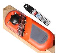 Hogvinnatil Rifilatore per Cartongesso - Smussatore Lastre di Gesso,Utensile Manuale Angolabile 45 e 180 Gradi per Rifinitura Giunti, Installazione Soffitti, Ristrutturazioni Domestiche e