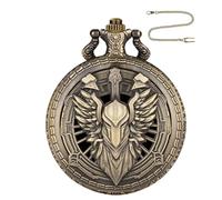 Hogvinnatil Set di in metallo, set di, 7 di gioco con cassa di orologio da tasca retrò | giochi da tavolo per famiglie, gioco di ruolo su tavolo, giocattolo per viaggiare e