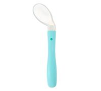 Hogvinnatil Soft Baby Scoop, cucchiai per bambini, cucchiaio da zuppa in silicone, utensili per l'alimentazione | Il più sicuro e portatile a LED per pic-nic, uffici